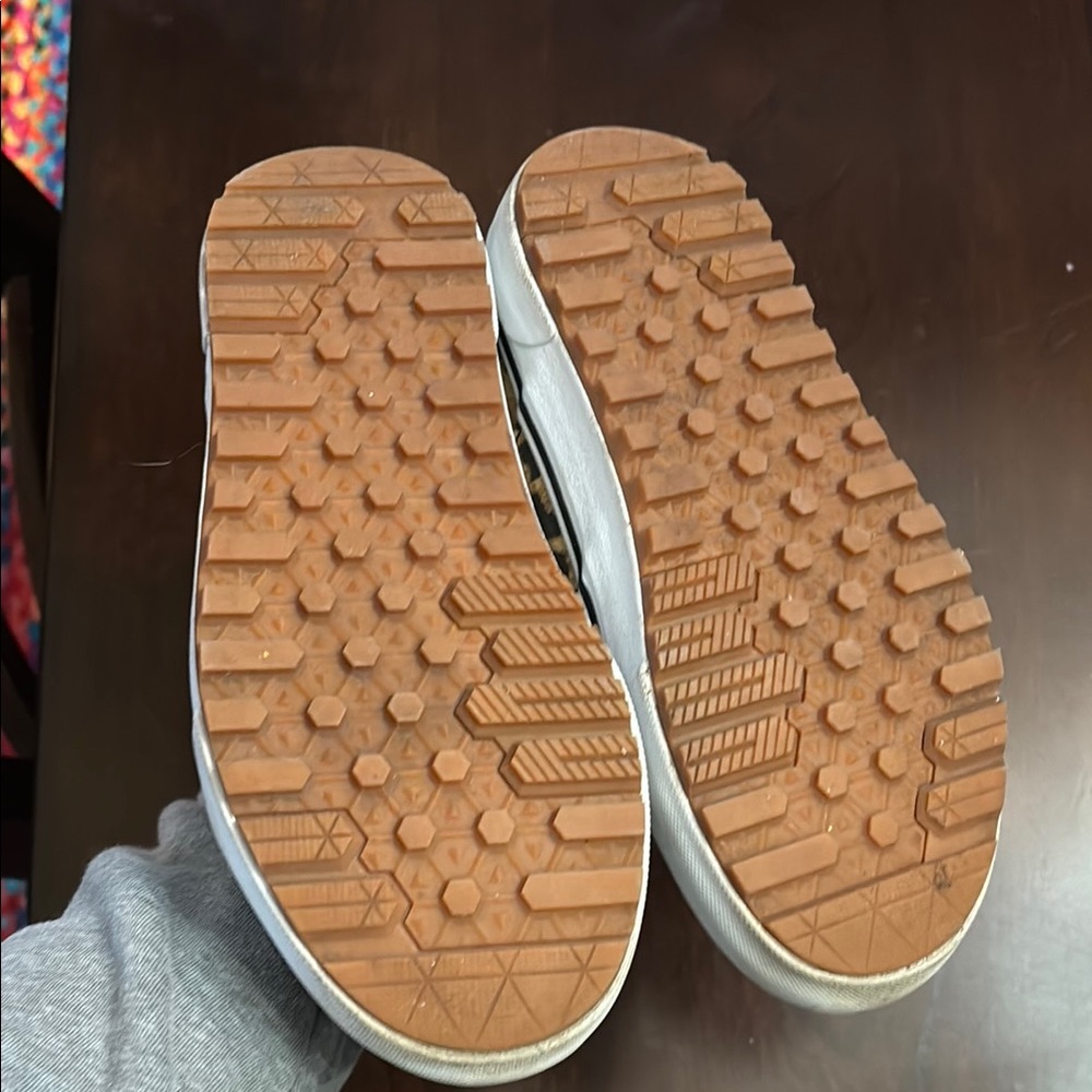 Vans Custom Made Leopard High-Top Sneakers women’s 6.5, men’s 5.0 - Picture 9 of 9
